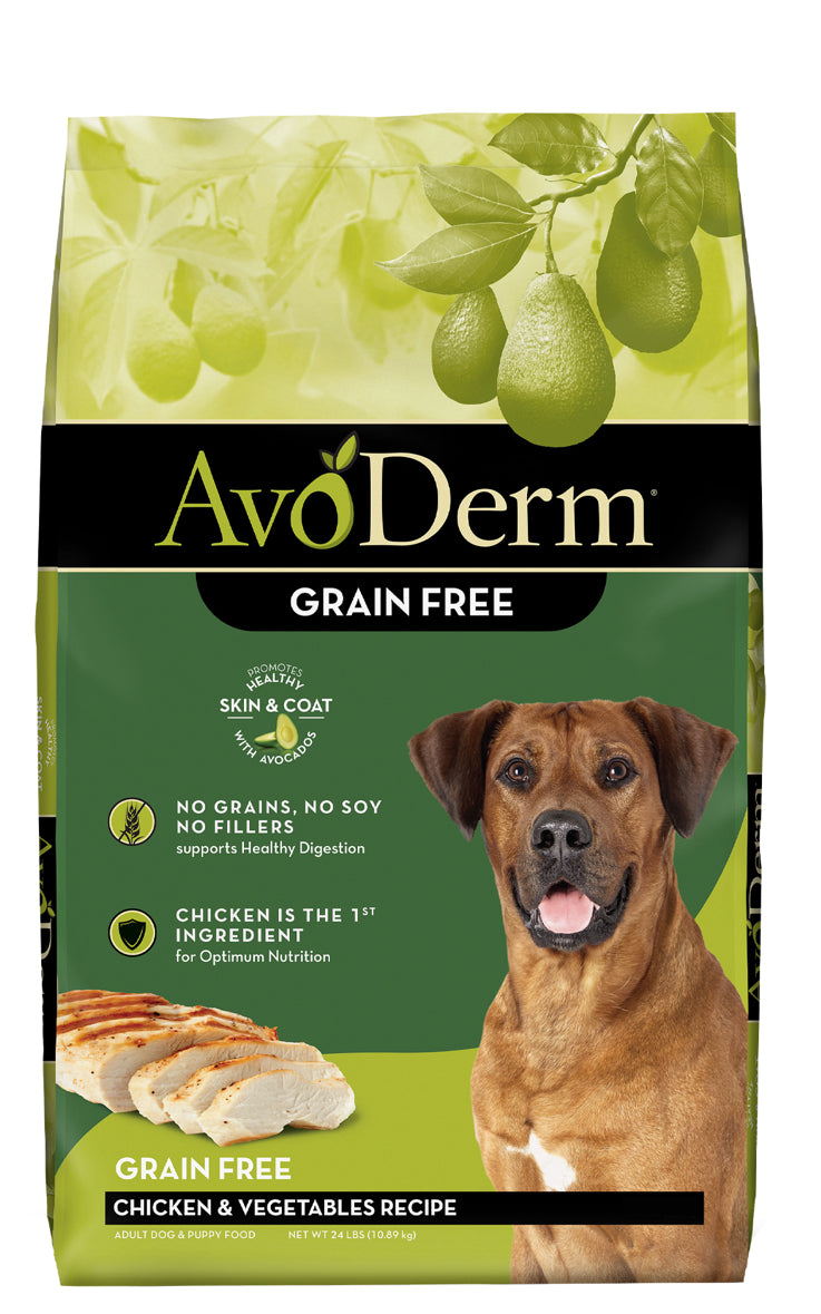 Avo Derm Chicken & Vegetables 24 Lbs