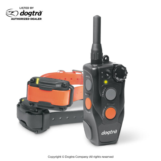 Dogtra 202C Waterproof ½-Mile One-Handed Operation 2-Dog Remote Training Dog E-Collar