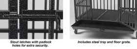 Pro Select Cage on Wheels with lock
