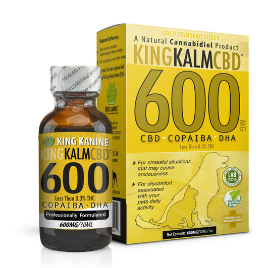KING KALM™ 600MG CBD with Copaiba & Krill Oil and DHA